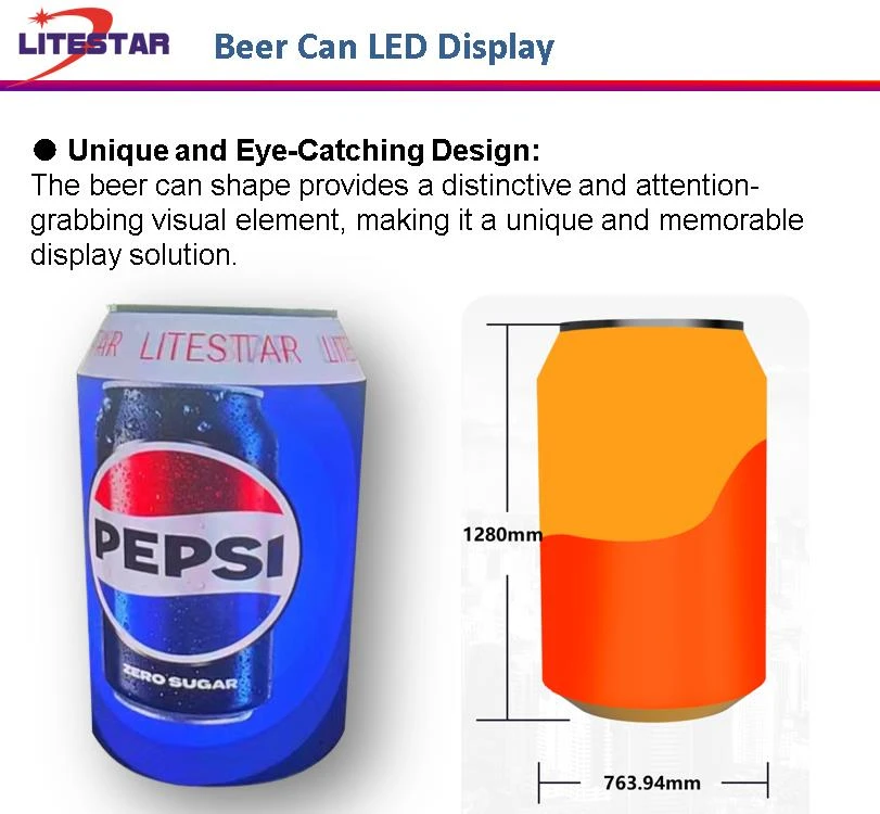 01 beer can led screen 01 beer can led screen