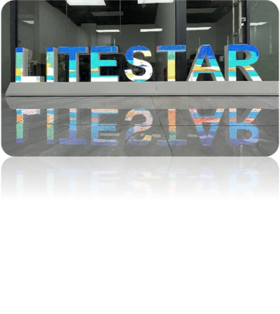 LLT Series Free Combination Led arabískar tölur / LED stafróf / LED stafir með frístandandi hönnun og segultengingum til að auðvelda hreyfingu og uppsetningu